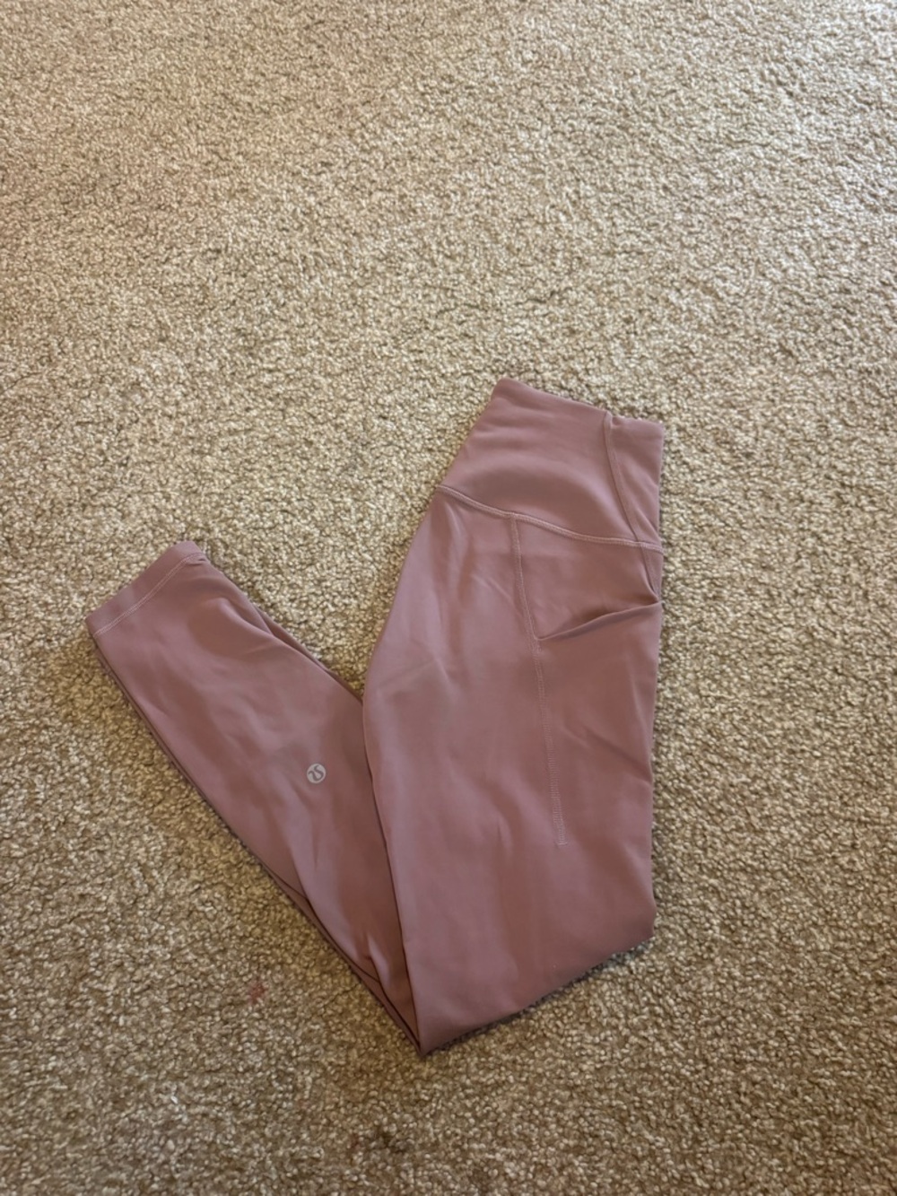 lululemon athletica Wunder under Mauve High-Rise Leggings